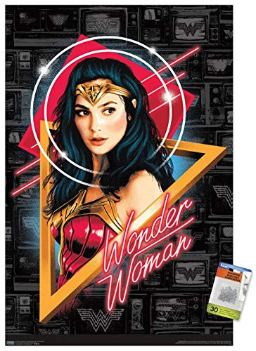 DC Comics Movie - Wonder Woman 1984 - Wonder Woman Wall Poster with Push Pins