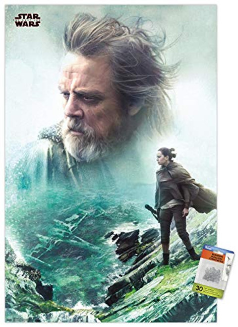 Star Wars The Last Jedi - Jedi Wall Poster with Push Pins Star Wars The Last Jedi - Jedi Wall Poster with Push Pins