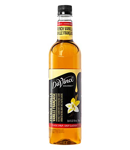 DaVinci Gourmet Classic Syrup  French Vanilla  25-4 Ounce Bottle
