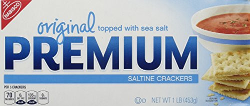 Nabisco Premium Saltine Crackers  16-Ounce Boxes Pack of 2