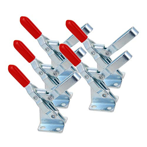 Utoolmart Hand Tool Vertical Toggle Clamp GH-101-A Quick Release Clamp 50kg Holding Capacity 5 Pcs