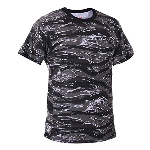 Rothco Camo T-Shirts  Urban Tiger Stripe Camo  Large