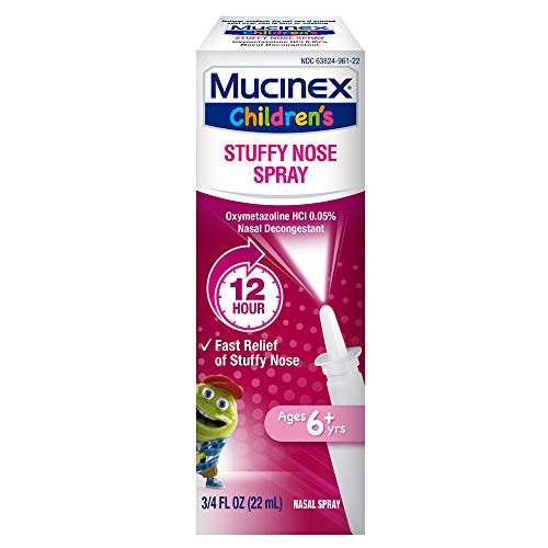 Mucinex Children s Stuffy Nose Nasal Spray -75oz bottle