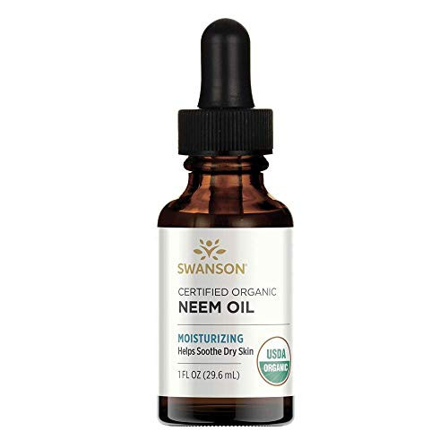 Swanson Neem Oil Certified Organic 1 fl Ounce 29-6 ml Liquid