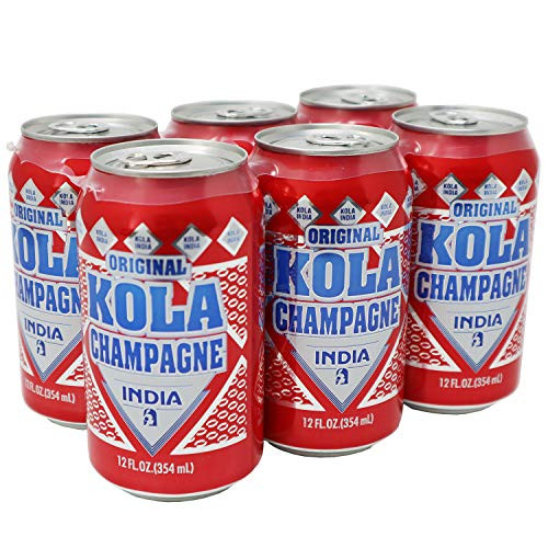 India Kola Champagne - Puerto Rico s Original Kola - 12 fl oz Six Pack