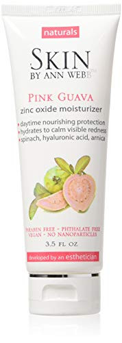 Skin by Ann Webb Zinc Oxide Day Cream  Pink Guava  3-5 Fluid Ounce