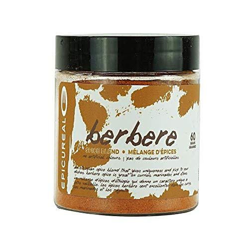 Epicureal Premium Berbere Spice Blend - 60g 2-12oz Authentic Ethiopian Seasoning Spicy Sweet and Citrusy Epicureal Premium Berbere Spice Blend - 60g 2-12oz Authentic Ethiopian Seasoning Spicy Sweet and Citrusy