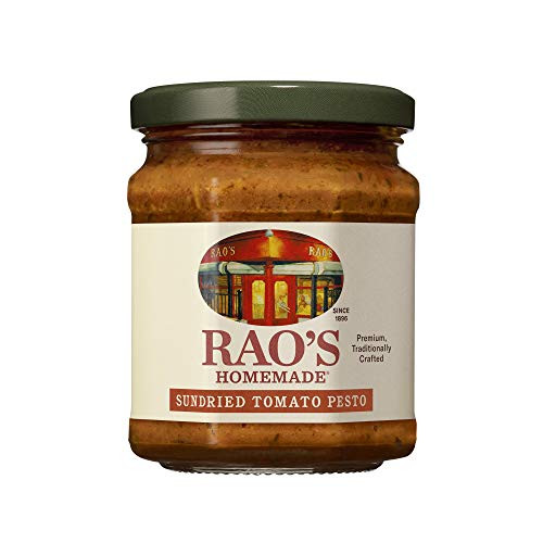 Rao s Homemade Sun Dried Tomato Pesto Sauce 6-7 Ounce Jar Rao s Homemade Sun Dried Tomato Pesto Sauce 6-7 Ounce Jar