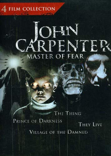 John Carpenter  Master of Fear 4 Film Collection The Thing - Prince of Darkness - They Live - Village of the Damned