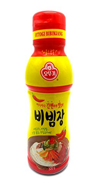 Korean Gochujang Sauce Hot Sweet Korean-Style Red Pepper Paste Bibimjang 10-58oz Squeezable Bottle Korean Gochujang Sauce Hot Sweet Korean-Style Red Pepper Paste Bibimjang 10-58oz Squeezable Bottle