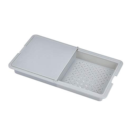 Cutting Board - Multifunctional 3 In 1 Cutting Board Household Kitchen Draining and Washing Vegetables Sink Cutting Board Practical