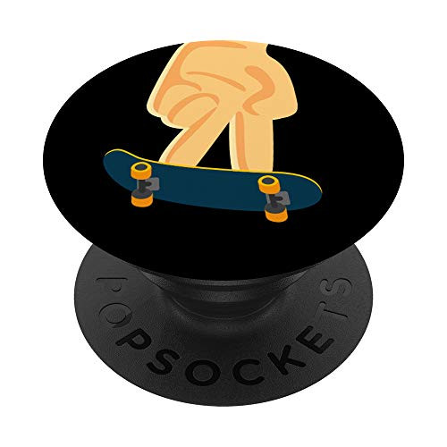 Fingerboard Skateboard Board Skating Skate PopSockets PopGrip  Swappable Grip for Phones   Tablets