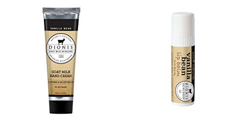 Dionis Lip Balm and 1oz Hand Cream Gift Set  Vanilla Bean