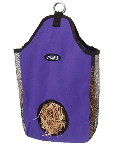 Tough 1 Miniature Canvas Hay Pouch  Purple