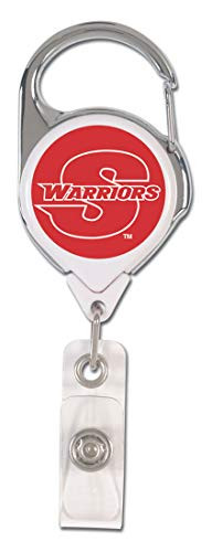 Stanislaus State Warriors Premium Badge Reel Id Holder