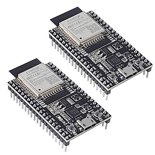 ALMOCN 2PCS ESP32-DevKitC core Board ESP32 Development Board ESP32-WROOM-32D WiFi Bluetooth Module for Arduino IDEESP32-WROOM-32D