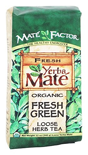 The Mate Factor Original Fresh Green Yerba Mate Loose Tea - 12 oz