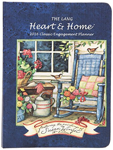Lang Heart and Home Classic Engagement Planner by Susan Winget  January 2016 to December 2016 1017017