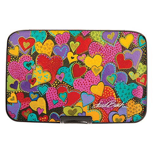 RFID Secure Armored Wallet - Dancing Hearts by Laurel Burch RFID Secure Armored Wallet - Dancing Hearts by Laurel Burch