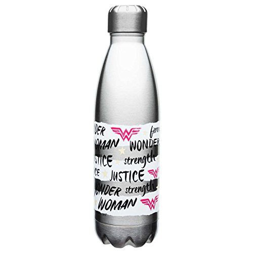 Zak DC Comics Insulated Wonder Woman Stainless Steel Water Bottle Drinkware