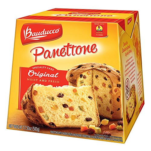 Panettone Specialty Cake Bauducco - 17-50 oz - Panettone Tradicional Bauducco - 500g