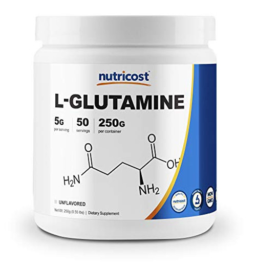 Nutricost L-Glutamine Powder 250 Grams Nutricost L-Glutamine Powder 250 Grams