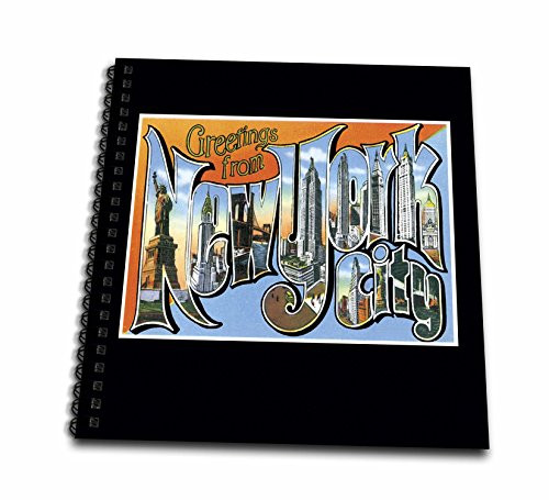 3dRose db_170367_2 Greetings from New York City Scenic Postcard Reproduction-Memory Book, 12 by 12-Inch 3dRose db_170367_2 Greetings from New York City Scenic Postcard Reproduction-Memory Book, 12 by 12-Inch