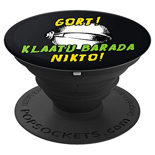 Gort Klaatu Barada Nikto - Retro 50 s Sci Fi Movie Classic
