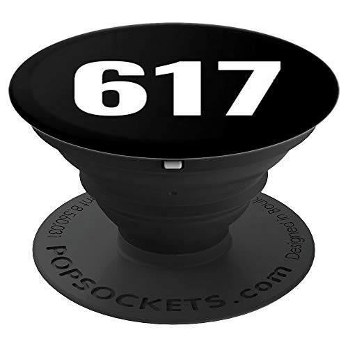 Boston 617 Area Code PopSockets Grip and Stand for Phones and Tablets