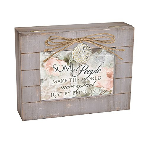 Cottage Garden Make World Special Natural Taupe Wood Locket Music Box Plays What a Wonderful World Cottage Garden Make World Special Natural Taupe Wood Locket Music Box Plays What a Wonderful World