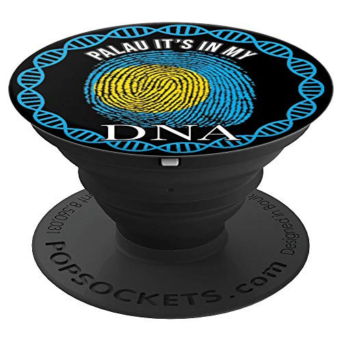 Palau Its In My DNA Palauan Flag PopSockets Grip and Stand for Phones and Tablets