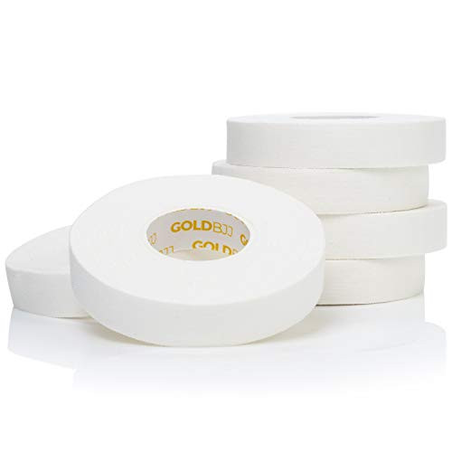 Gold BJJ Jiu Jitsu Tape - Strong Athletic Finger Tape  1-2  x 30  - Protect Fingers in Judo  MMA  Martial Arts  Crossfit  Rock Climbing 6 Rolls