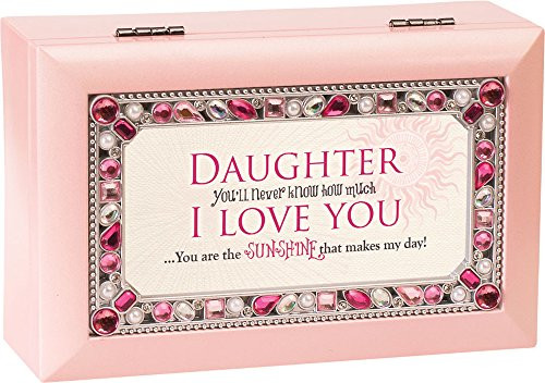 Cottage Garden Daughter I Love You Sunshine Petite Jeweled Pink Music Box Plays You are My Sunshine Cottage Garden Daughter I Love You Sunshine Petite Jeweled Pink Music Box Plays You are My Sunshine