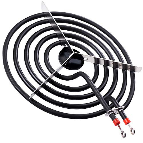 Exact Fit WB30M1 Surface Element 6 240V by RICO Parts - Compatible with GE Kenmore Cooktop Range Oven Stove Burner - Replaces 2912  340523  AP2634727  CH30M1  WB30M0001  WB30X5071