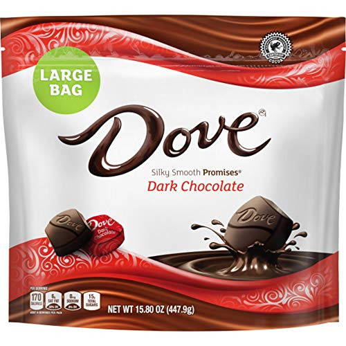 Dove Promises Dark Chocolate Candy Bag 15-8 Oz Dove Promises Dark Chocolate Candy Bag 15-8 Oz