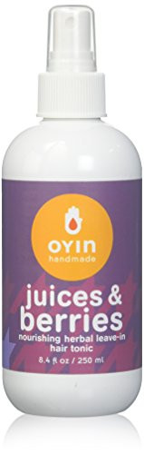 Oyin Handmade Juices and Berries Herbal Leave-In Hair Tonic  8-4 Ounce