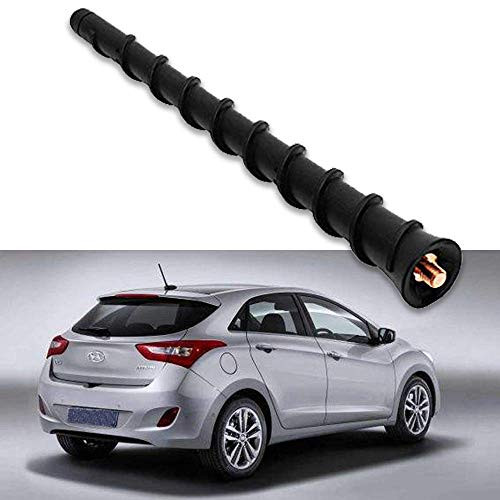 8 Inch Antenna for Hyundai Accent 2006 2007 2008 2009 2010 2011 2012 2013 2014 2015 2016 2017   Flexible Spiral Rubber Antenna Mast Replacement