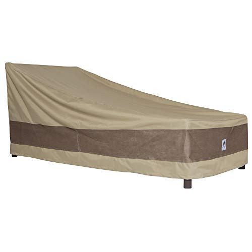 Duck Covers Elegant Patio Chaise Lounge Cover, 80-Inch