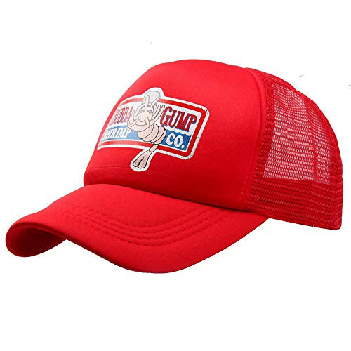Agshcqi Hat Cap Red Adjustable Sunhat Baseball Cap Shrimp Hat Cotton Mesh Cap Adjustable  Red-Mesh