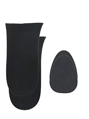 2 Left 1-4 6mm Limb Leg Length Discrepancy Lifts with Shoe Fillers for Uneven Hips 