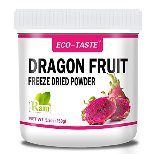 Dragon Fruit Powder  5-3 oz-150g  Pure Freeze Dried Pitaya Powder 5-3 oz