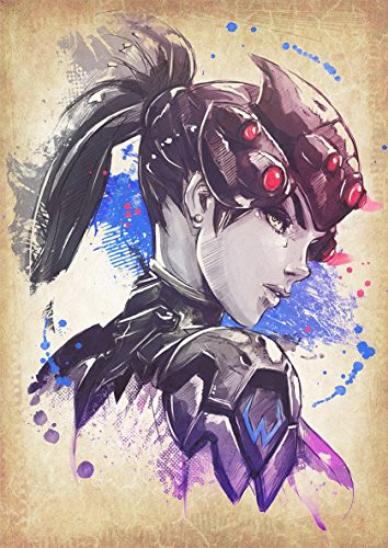 General ART Poster Overwatch Wanted Widowmaker - Formato A3 42x30 cm