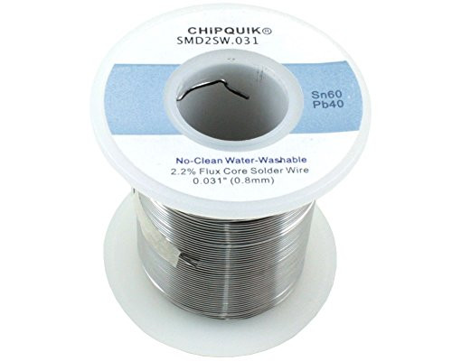Solder Wire 60-40 Tin-Lead no-clean -031 1-2lb