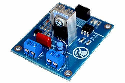 Ac Programmable Light Dimmer Module Controller Board for Arduino Raspberry Compatible 50-60hz with Heat Sink and Snubber