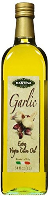 Mantova Garlic Extra Virgin Olive Oil EVOO Cold-Pressed Imported from Italy- Topping for salad vegetables pasta salad- Perfect for dipping Italian bread or pan frying- Mantova Garlic Extra Virgin Olive Oil EVOO Cold-Pressed Imported from Italy- Topping for salad vegetables pasta salad- Perfect for dipping Italian bread or pan frying-