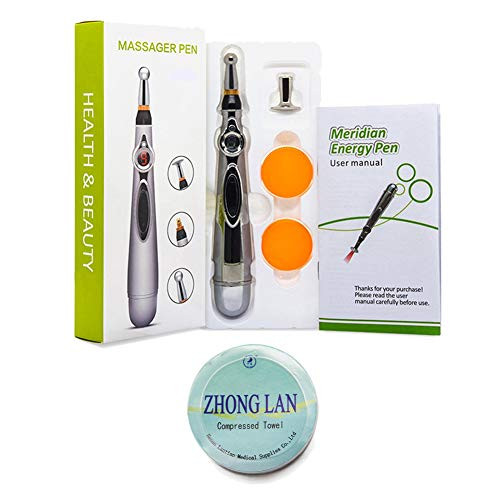 Electronic Acupuncture Pen Electric Meridians Therapy Heal Massage Pen Meridian Energy Pen Relief Pain Tools