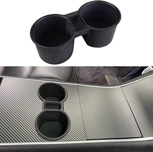 Lovetesla Tesla Model 3 Model Y Center Console Cupholder Cover Center Console Silicone Cupholder for Model 3 Model Y