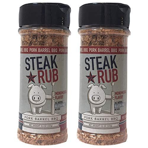 Steak Seasoning - Steak BBQ Rub - 2 Pack - 9 oz Total Steaks Seasoning Pack Steak Seasoning - Steak BBQ Rub - 2 Pack - 9 oz Total Steaks Seasoning Pack
