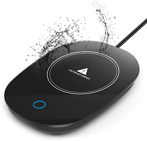 Coffee Mug Warmer   Cup Warmer for Desk  Electric Beverage Tea Warmer Coffee Warmer Plate for Cocoa Tea Water Milk  Candle Wax Cup Warmer Heating Plate