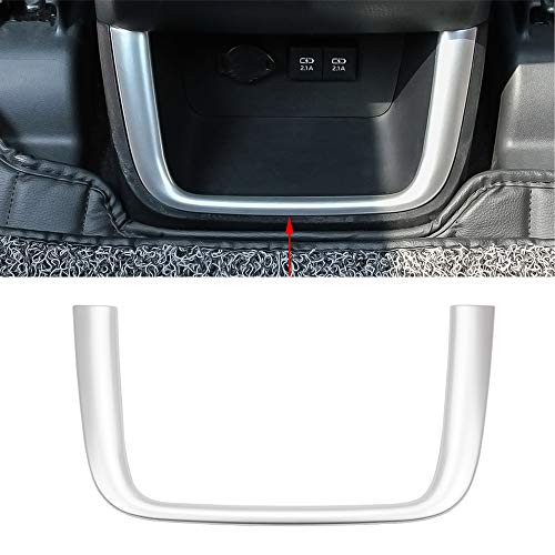 Senzeal ABS Rear Storage Box Cover Trim for Toyota Highlander 2014 2015 2016 2017 2018 2019